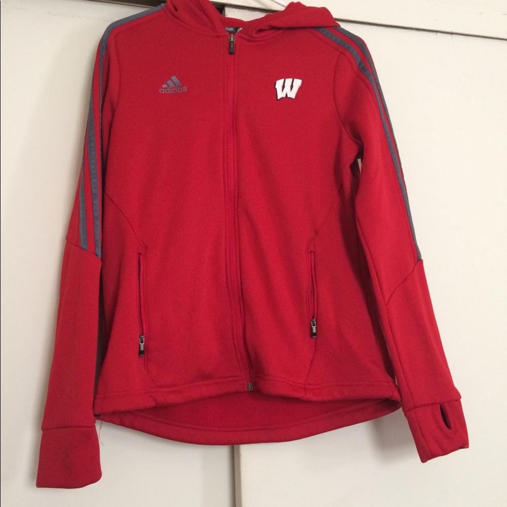Wisconsin Adidas Jacket